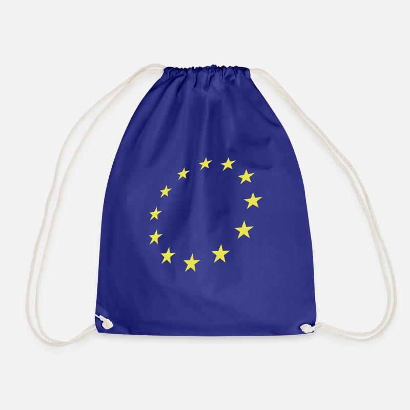 Europa - Turnbeutel - Königsblau