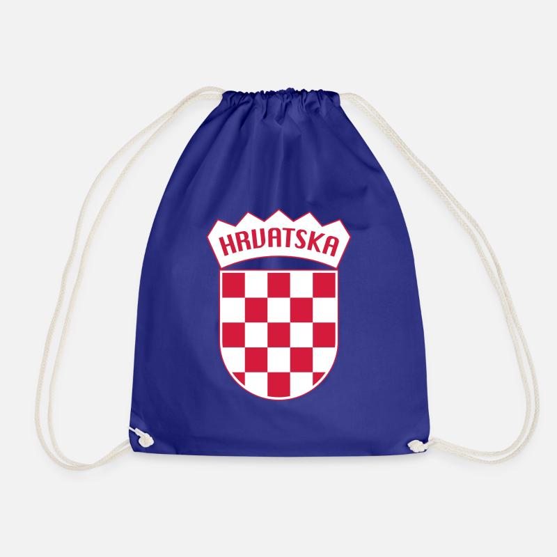 Hrvatska - Turnbeutel - Königsblau