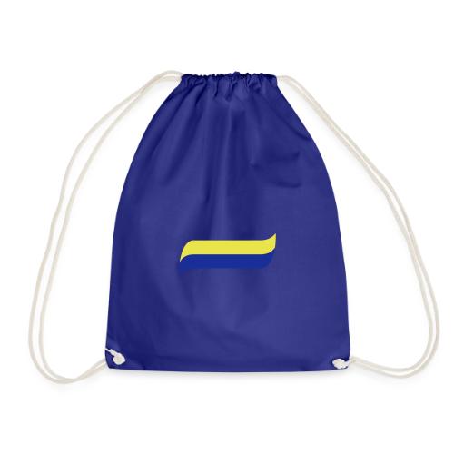 sari lacivert - Drawstring Bag