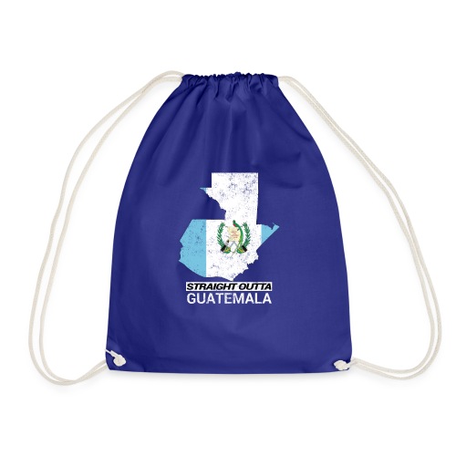 Straight Outta Guatemala country map & flag - Drawstring Bag