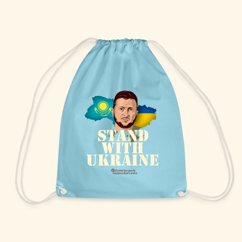 Ukraine Kasachstan - Turnbeutel