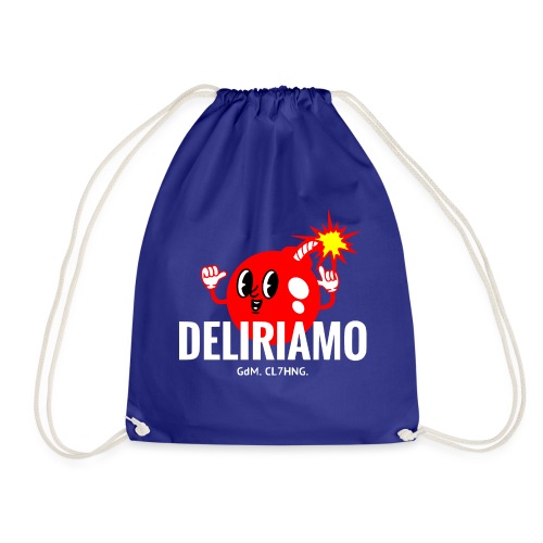 Deliriamo Bomb Logo - Sacca sportiva