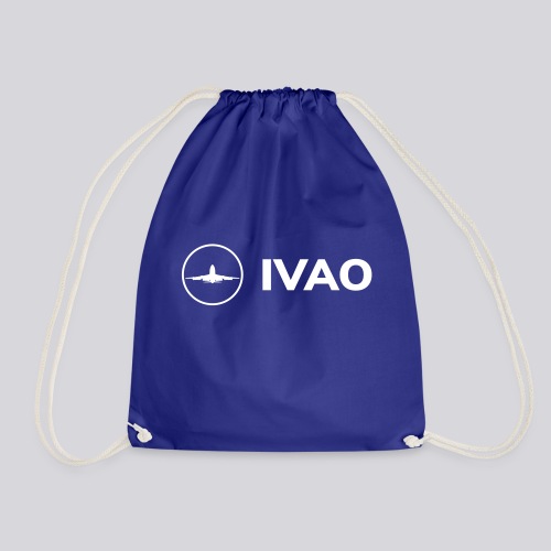 IVAO (Logo Complet Blanc) - Sac de sport léger