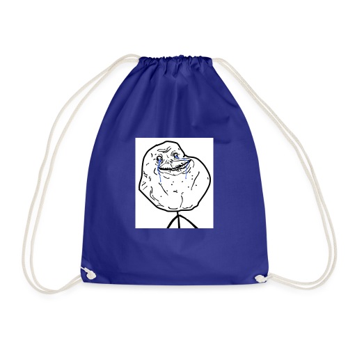troll face - Drawstring Bag