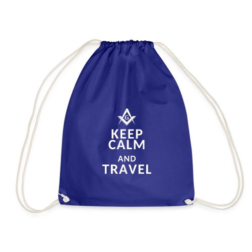 KEEP CALM AND TRAVEL - Turnbeutel