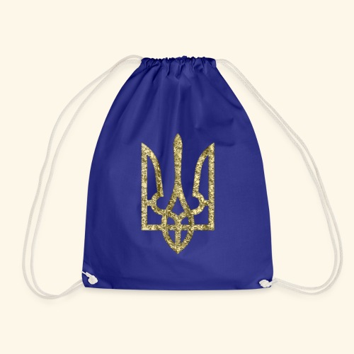 Ukraine Dreizack Symbol - Turnbeutel