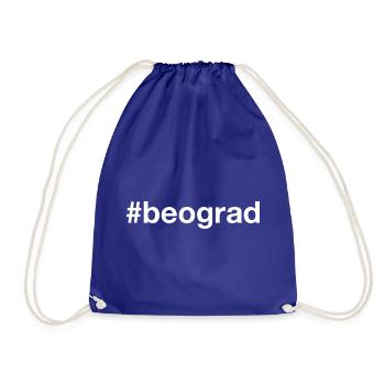 Bégrad Belgrade Serbie Hashtag Serbien - Sac de sport léger - bleu roi - Devant