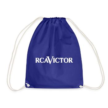 RCA Victor – Design classique du logo blanc - Sac de sport léger - bleu roi - Devant