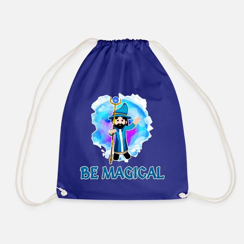 Be Magical - Drawstring Bag - royal blue