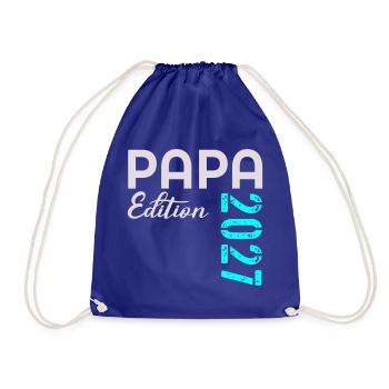 ÉDITION 2027 DU PAPA DU BÉBÉ - Sac de sport léger - bleu roi - Devant