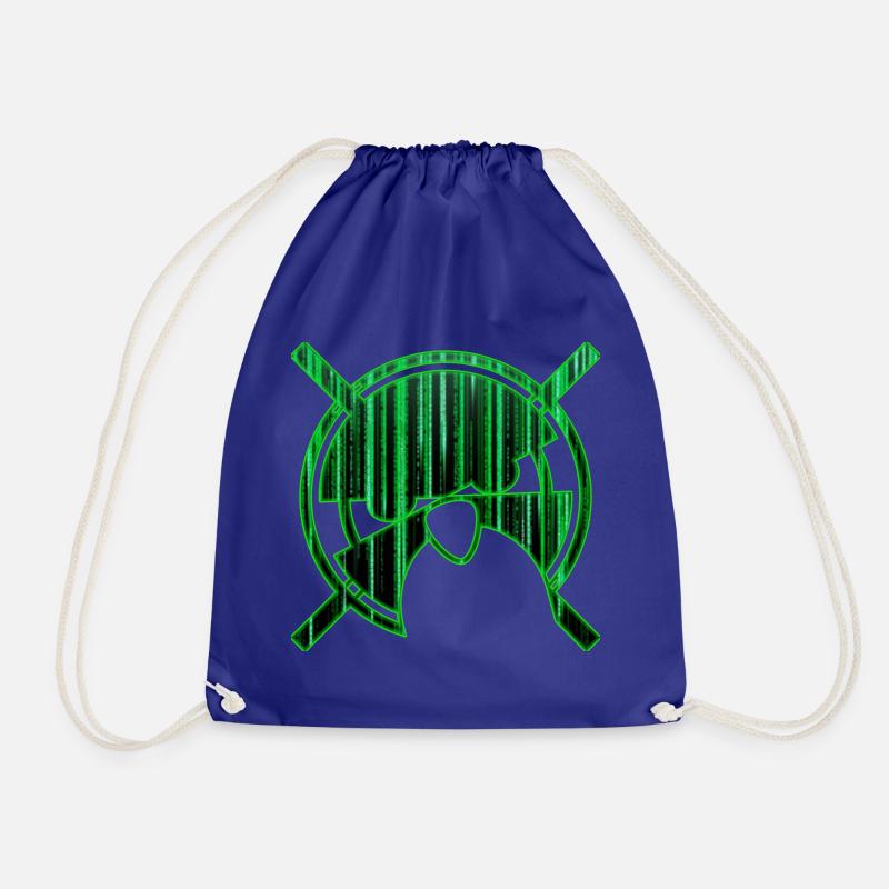 linux-Geek - Drawstring Bag - royal blue