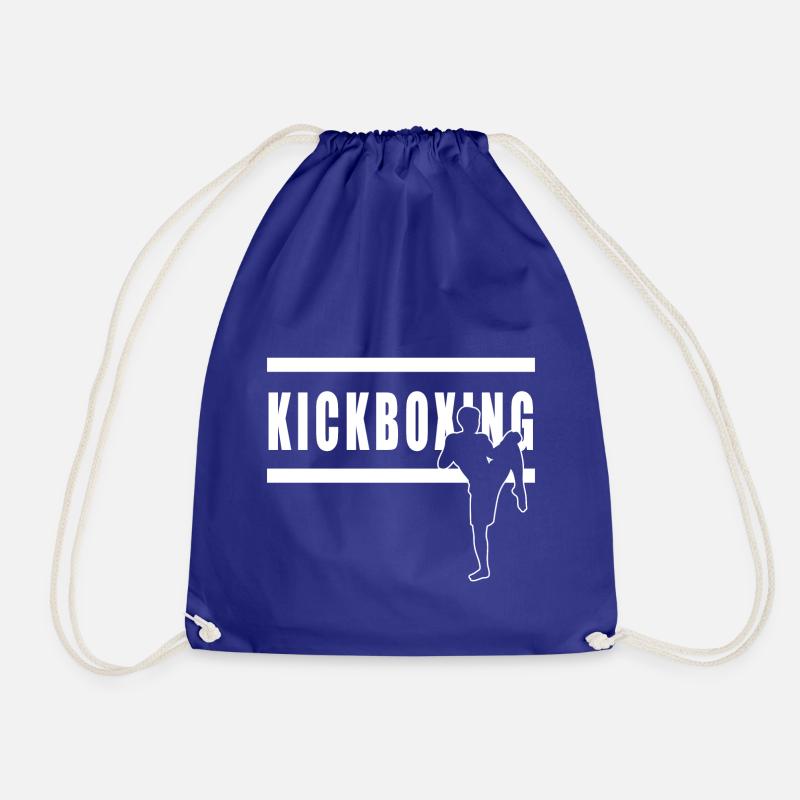 Kickboxen - Turnbeutel - Königsblau