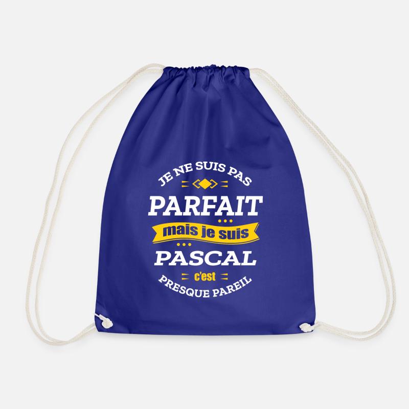 PASCAL PARFAIT - PRENOM PASCAL - Sac de sport léger - bleu roi