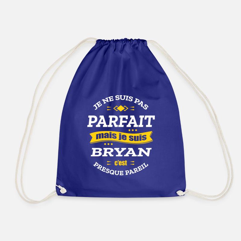 BRYAN PARFAIT - PRENOM BRYAN - Sac de sport léger - bleu roi