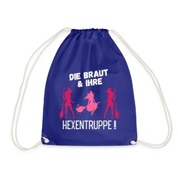 Bachelor party - Drawstring Bag - royal blue - Front