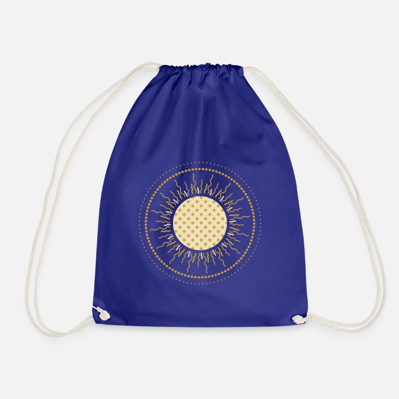 Méditation - Soleil - rayonner hors de vous-même - Sac de sport léger - bleu roi