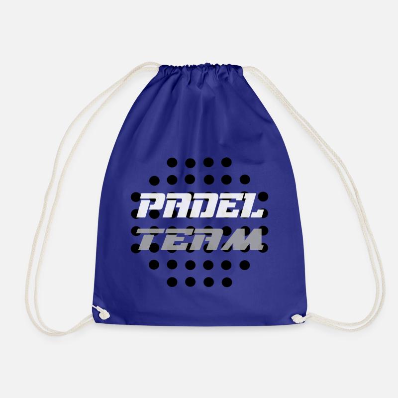 Padel Mannschaft - Turnbeutel - Königsblau