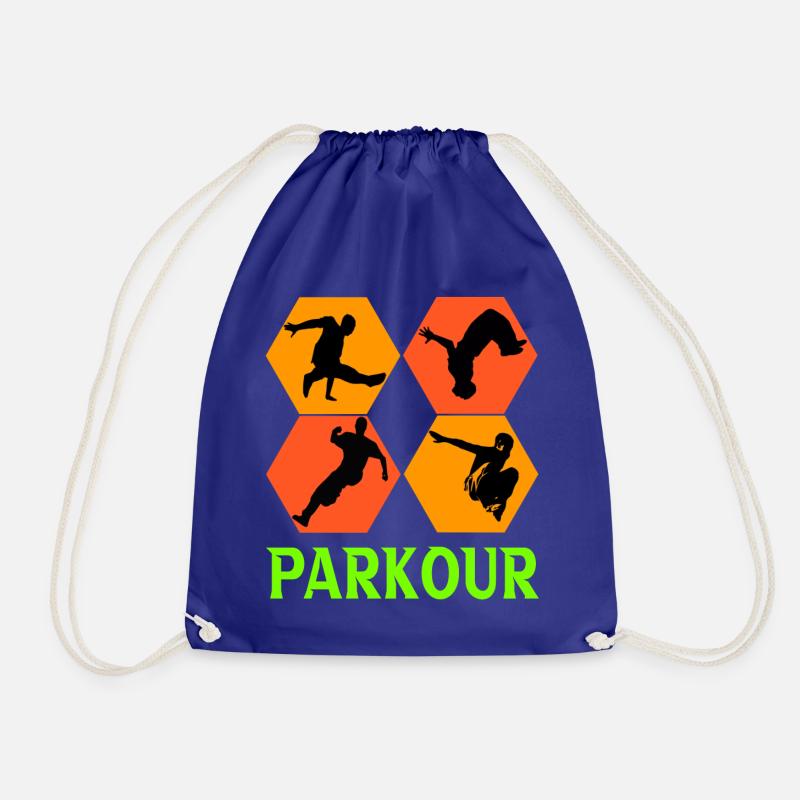 Parkour - Turnbeutel - Königsblau