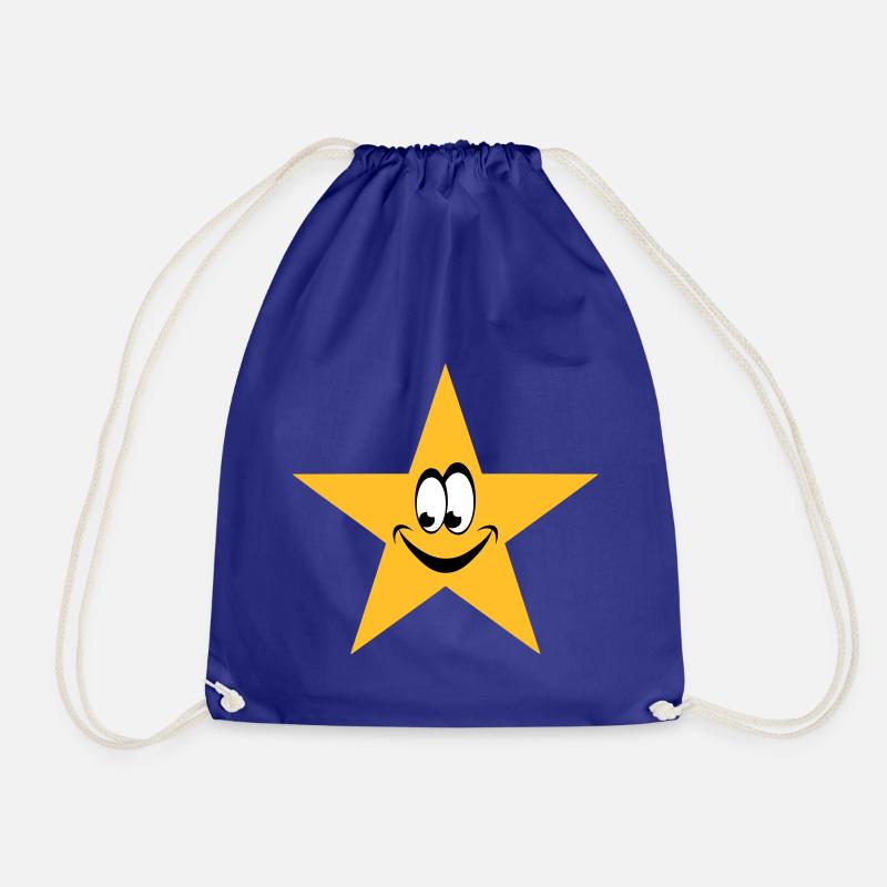 star smiley - Sac de sport léger - bleu roi