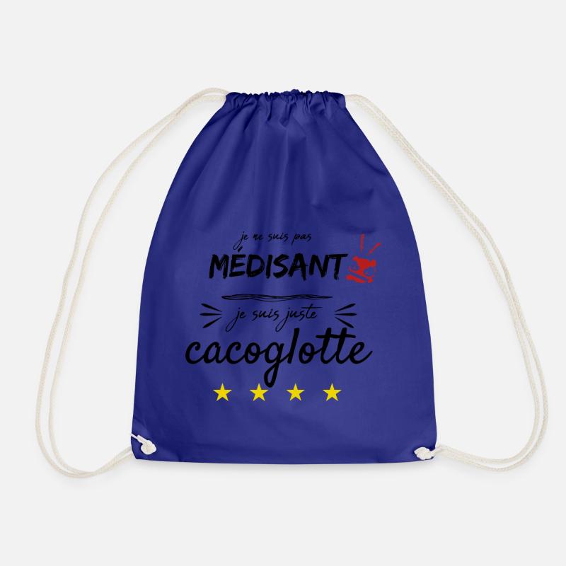 je ne suis pas médisant - Sac de sport léger - bleu roi