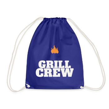 Équipe de grillage barbecue grillé Grill Master Team Fête des pères - Sac de sport léger - bleu roi - Devant