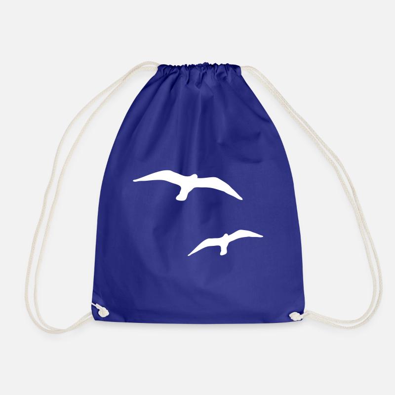 freedom 2 - Drawstring Bag - royal blue