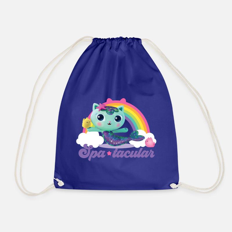 Gabbys Dollhouse Mercat Spatacular - Drawstring Bag - royal blue