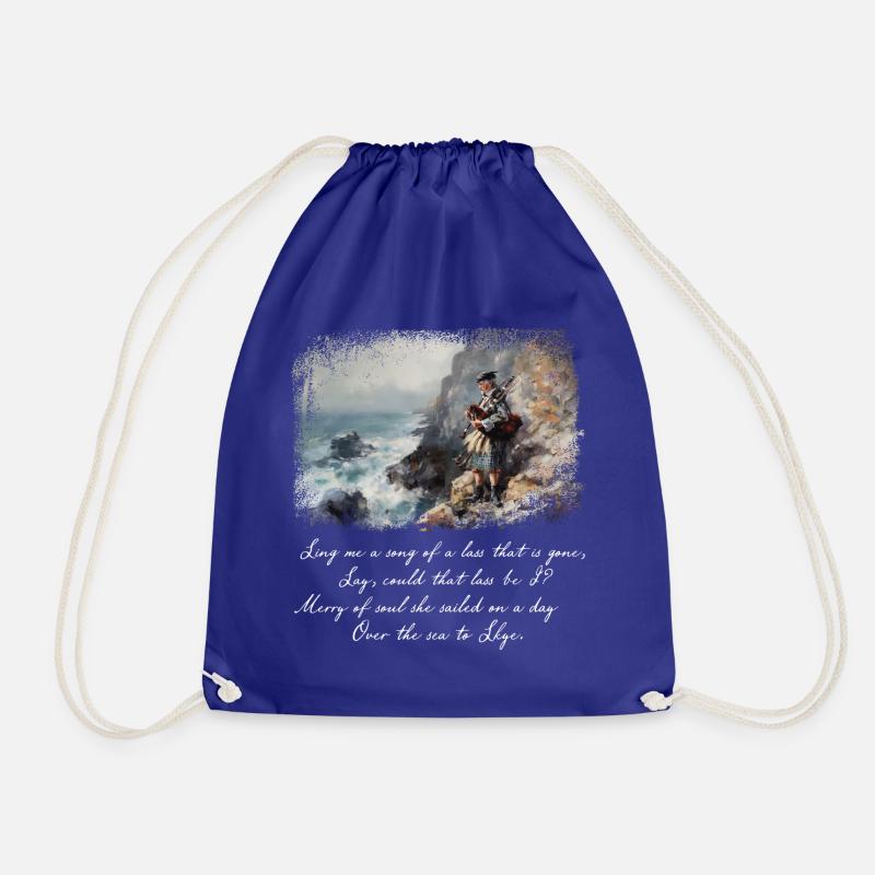 Chanson du bateau Skye - Sac de sport léger - bleu roi