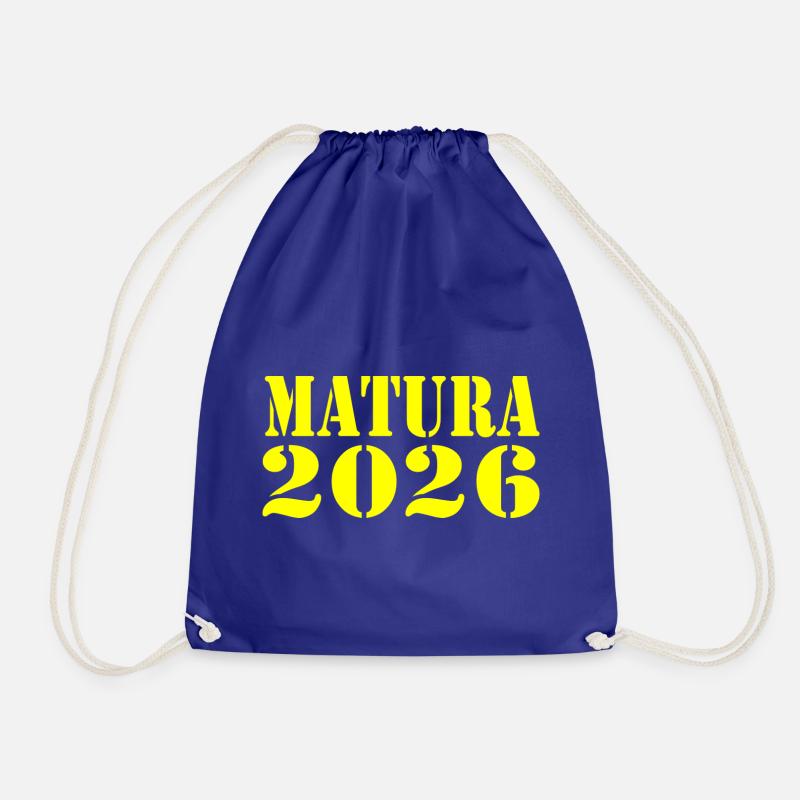 Matura 2026 - Drawstring Bag - royal blue