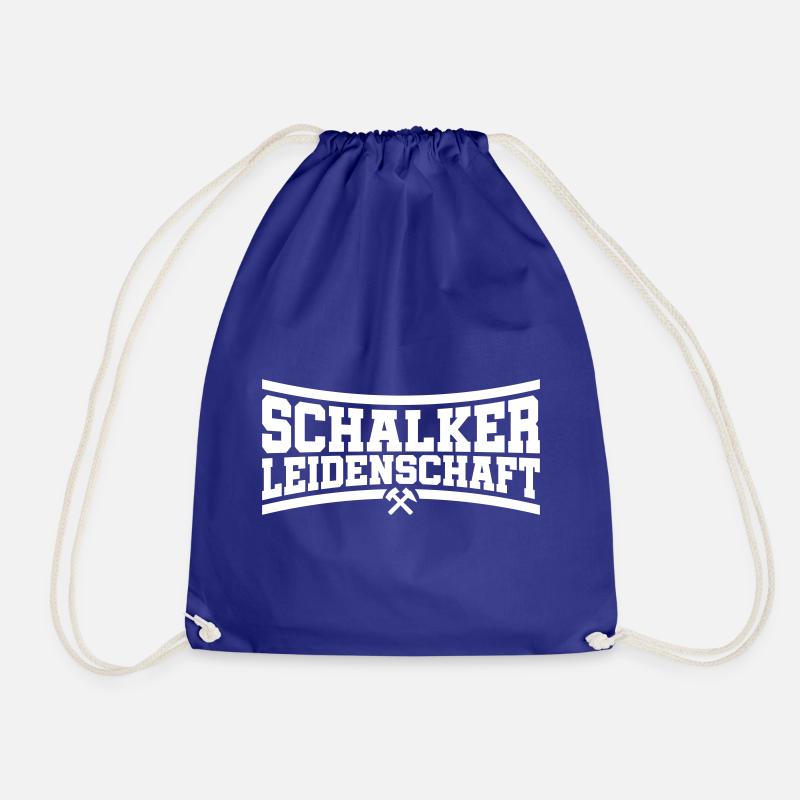 Schalker Leidenschaft Gelsenkirchen | Farbe ändern - Turnbeutel - Königsblau