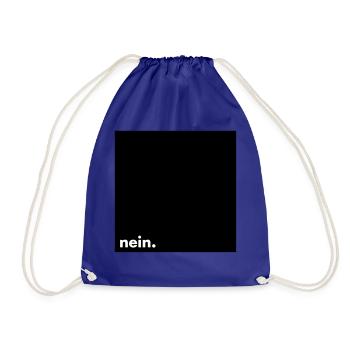 Non. - Sac de sport léger - bleu roi - Devant