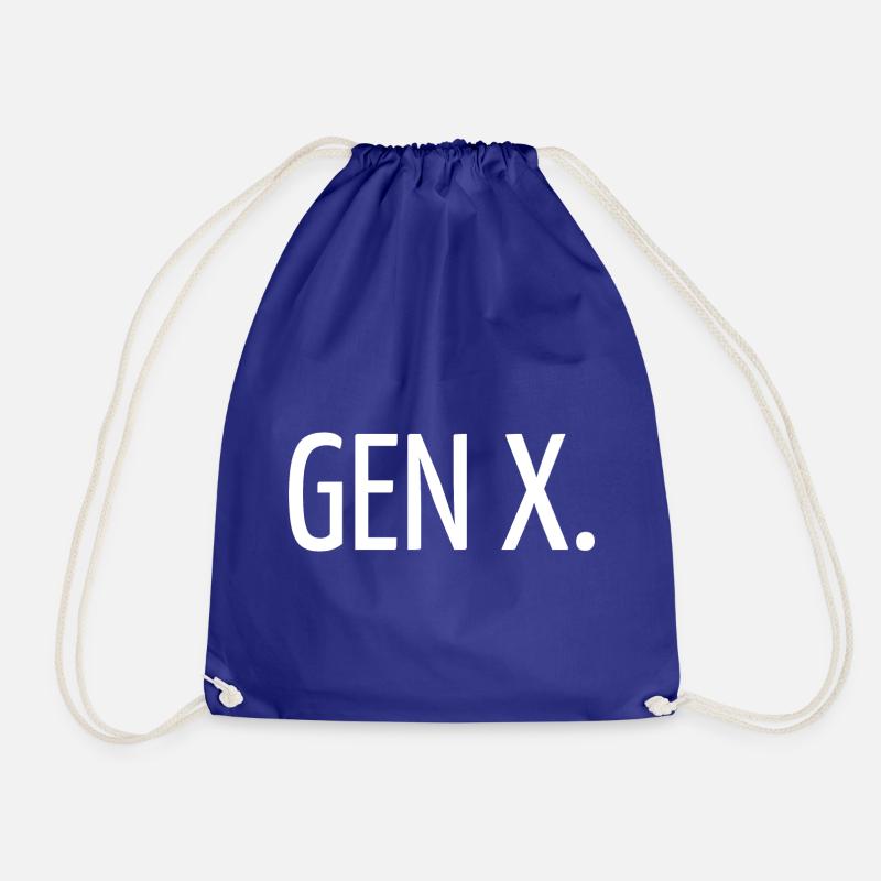 Generation X - Turnbeutel - Königsblau