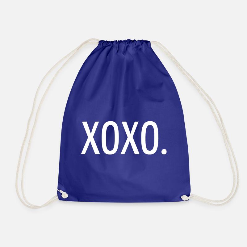 XOXO - Turnbeutel - Königsblau