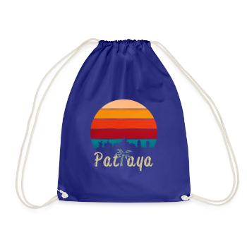 Pattaya Thaïlande Skyline - Sac de sport léger - bleu roi - Devant