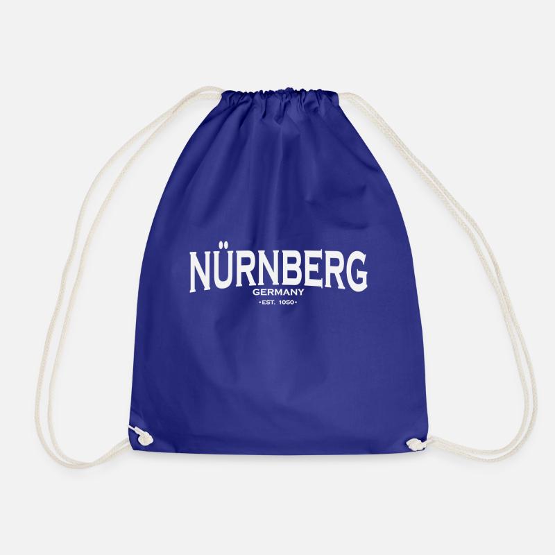 Nürnberg - Turnbeutel - Königsblau