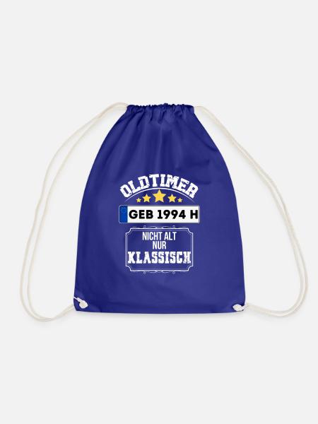 Oldtimer 1994 nicht alt nur Klassisch geschenk - Turnbeutel - Königsblau