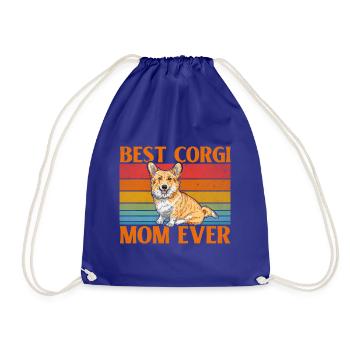 Meilleure maman Corgi de tous les temps - Sac de sport léger - bleu roi - Devant