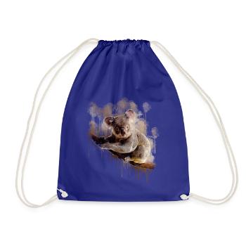 Chemise cadeau australie Koala Bear - Sac de sport léger - bleu roi - Devant