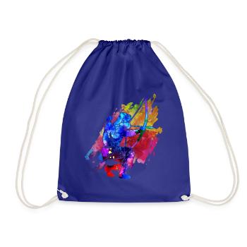 Archery - Drawstring Bag - royal blue - Front