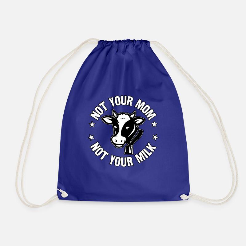 Not your mom not your milk - Turnbeutel - Königsblau