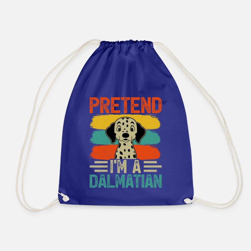 Pretend I'm a dalmatian - Turnbeutel - Königsblau