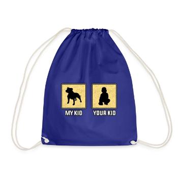 Votre enfant mon enfant - Sac de sport léger - bleu roi - Devant