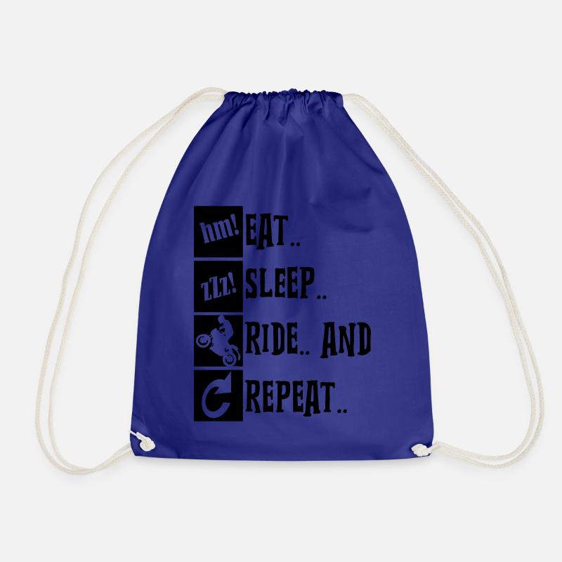 Moto - Sac de sport léger - bleu roi