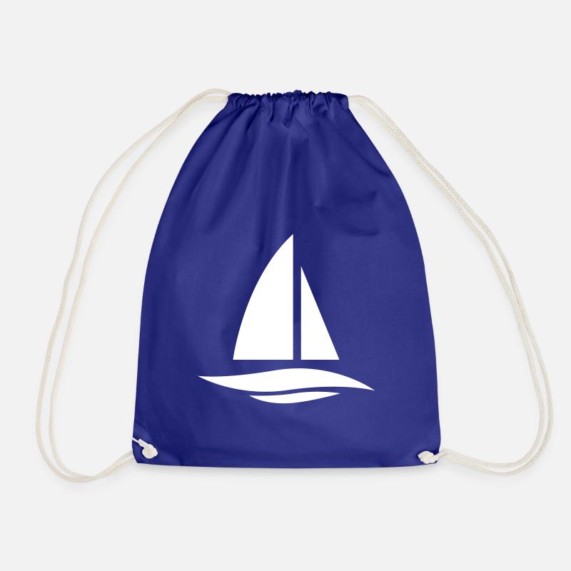 Sailing boat - Turnbeutel - Königsblau