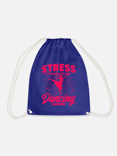 Ballerina Ballett tanzen Ballett Tanz Geschenk - Turnbeutel - Königsblau