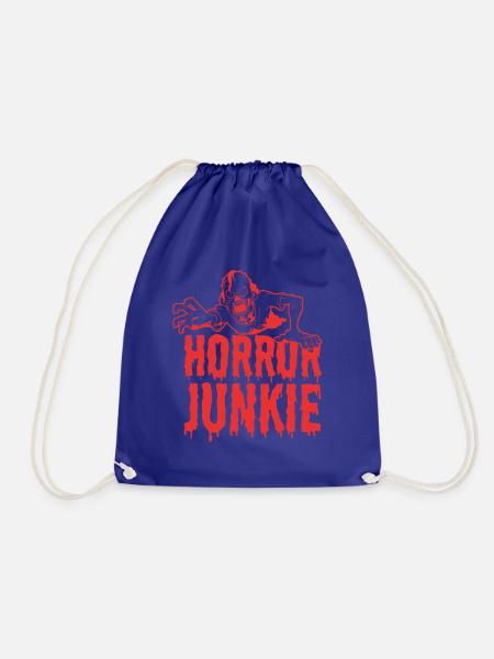 Horrorfilm Horrorfilm Gruselfilm Geschenk - Turnbeutel - Königsblau