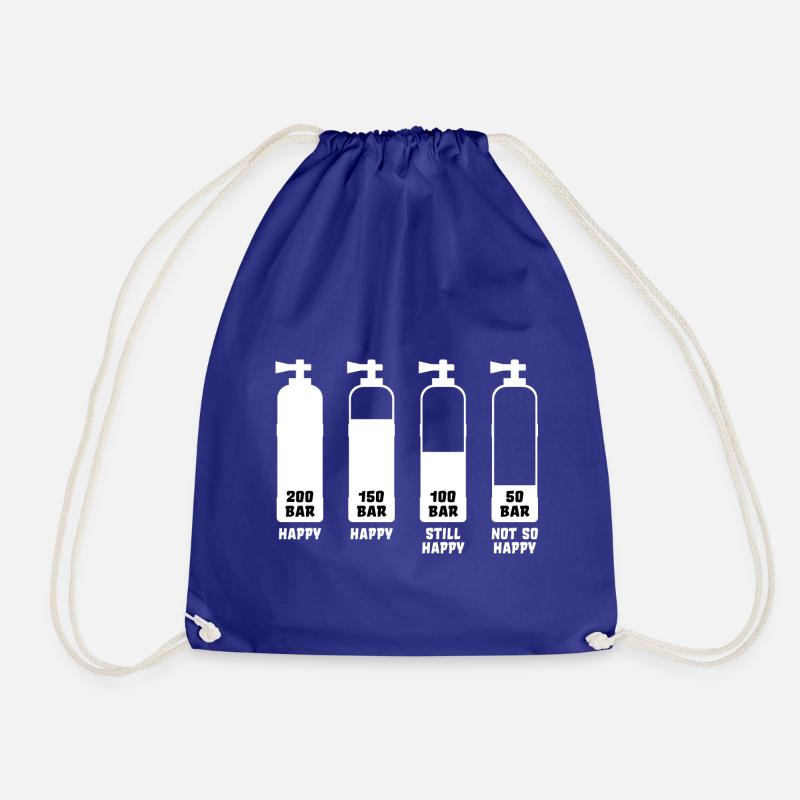 Plongée plongée plongée plongée diving diver - Sac de sport léger - bleu roi