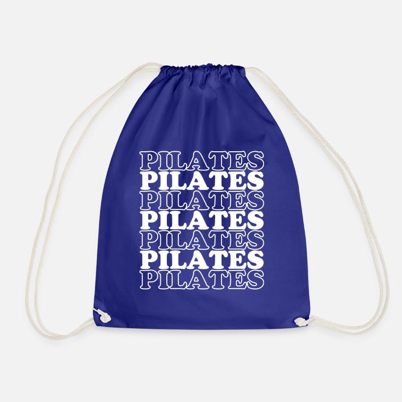 Pilates 4 - Turnbeutel - Königsblau