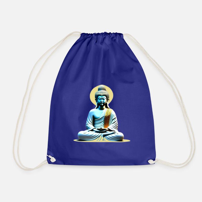 BUDDHA - Turnbeutel - Königsblau