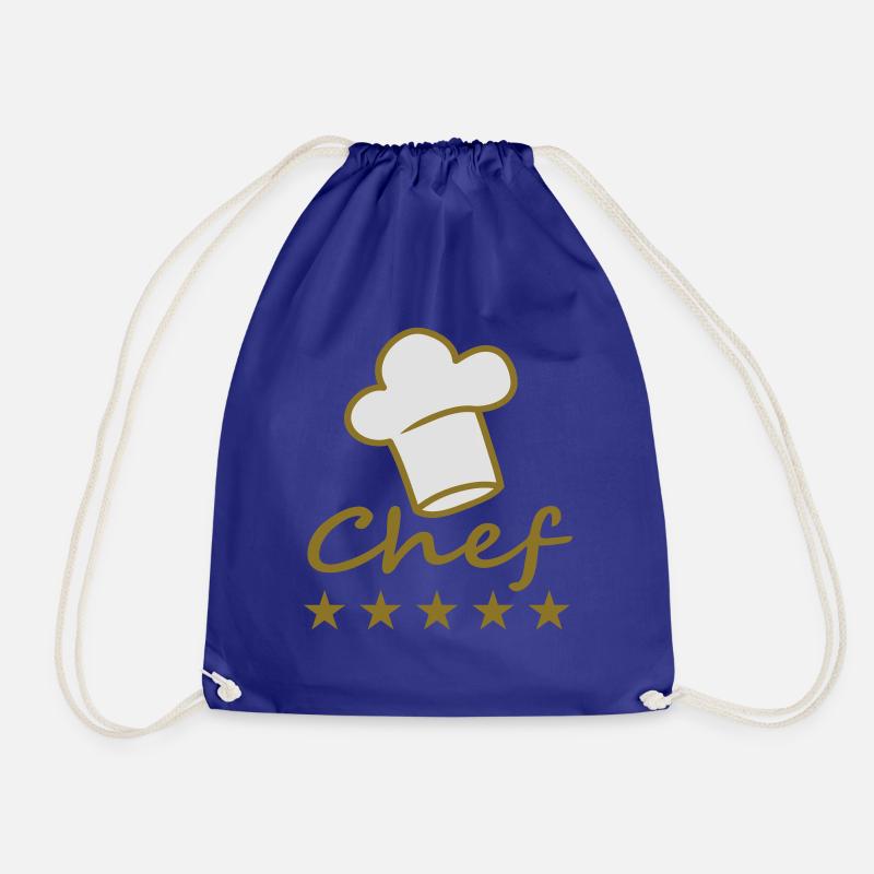 Chef - Turnbeutel - Königsblau